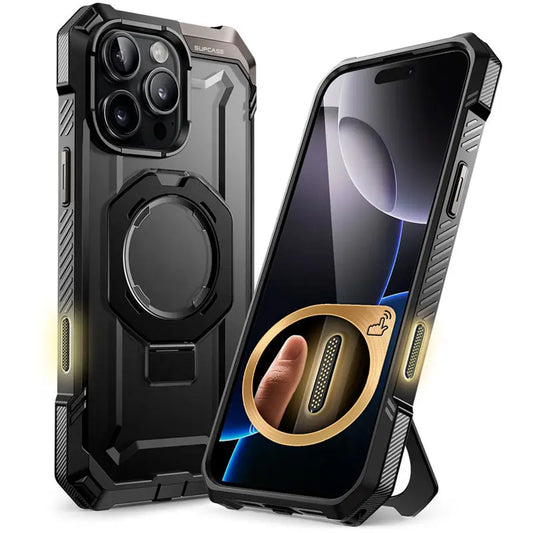 SUPCASE UB Grip Rugged Magnetic Stand Case w/ Camera Button for iPhone 16 Pro Max