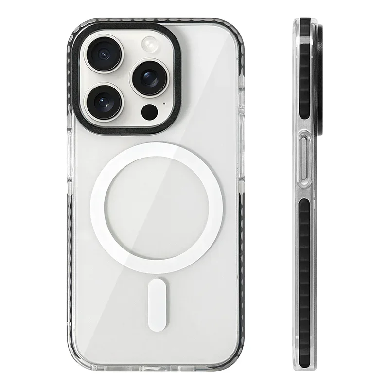 Transparent Neon MagSafe Case for iPhone 14 Pro Max/14 Pro