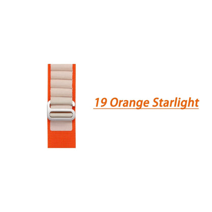 Alpine Nylon Strap for Apple Watch Ultra 2 Series 10–3 in 49–38mm Sizes