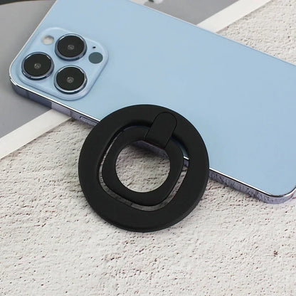 Magnetic Finger Ring Holder Stand for iPhone 12–16 Pro/Plus & Xiaomi