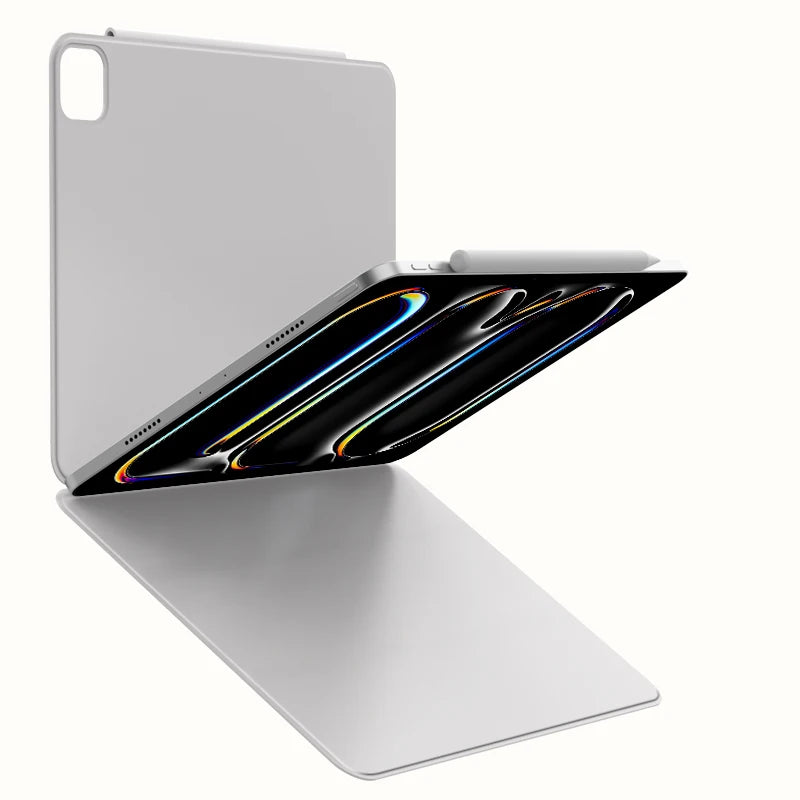 2025 Magnetic Case for iPad 11, A16, Air 4/5, Pro 11/12.9 & Mini 6 with Detachable Cover