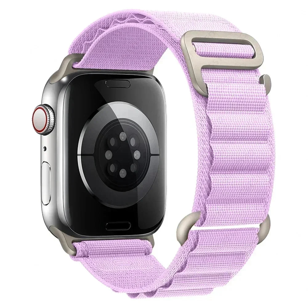 Alpine Nylon Strap for Apple Watch Ultra 2, S10–S3, SE and All Sizes 49–40mm