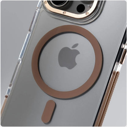 Magnetic Clear Armor Case for iPhone 16 15 Pro Max Plus – MagSafe