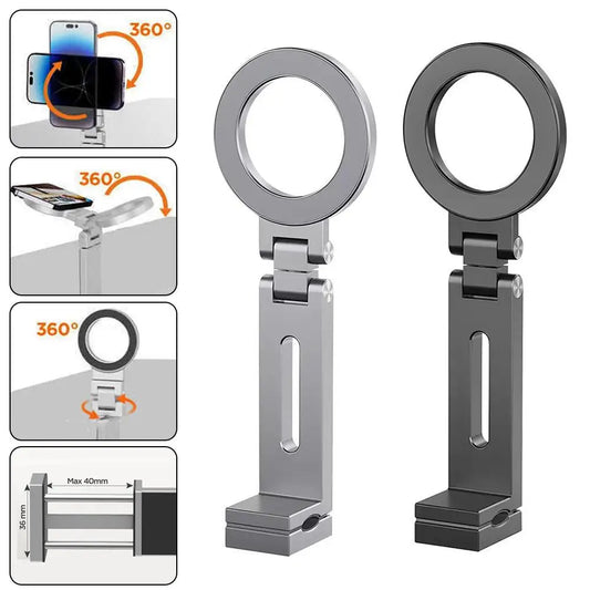 Magsafe Airplane Phone Holder Hands-Free Travel Mount for iPhone 16 Pro Max