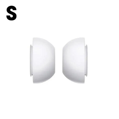 4 Pairs Silicone Ear Tips for AirPods Pro 1/2 – XS/S/M/L Noise Reduction