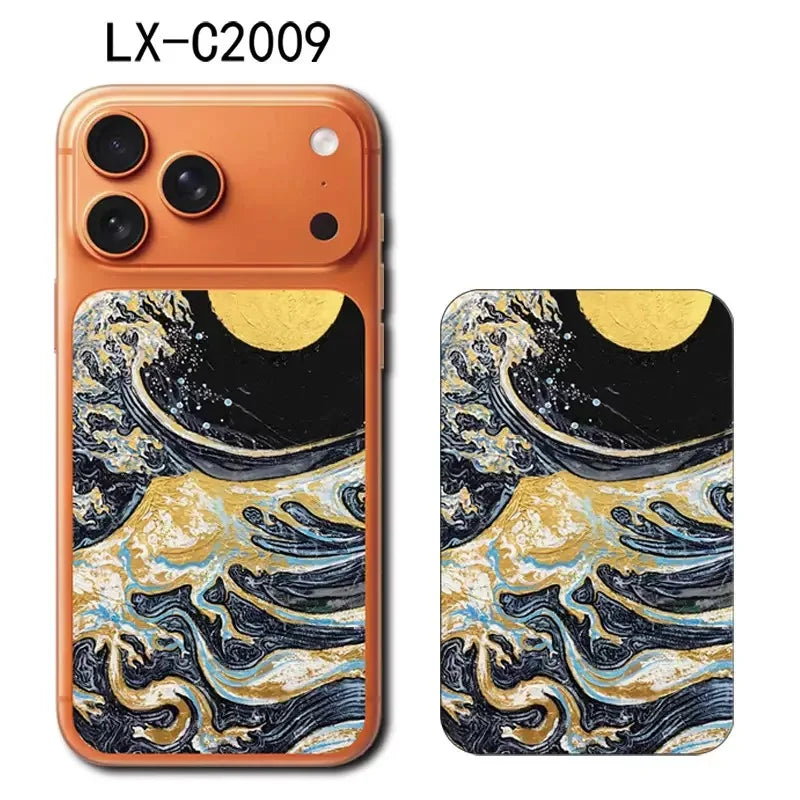 3D Colorful Half-Back Protective Decal Skin for iPhone 17 Pro / 17 Pro Max