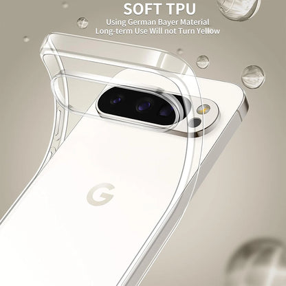 Shockproof Silicone Case for Google Pixel 9A 9 Pro XL 8 7 6 8A 7A 6A Ultra Thin