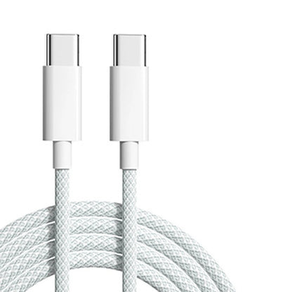 60W 6A USB-C to USB-C Fast Charging Cable – Data & Power for iPhone 15/16 & Android