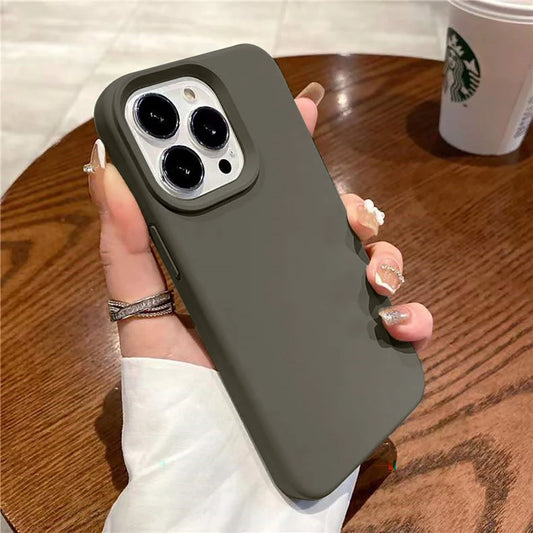 Liquid Silicone Shockproof Case for iPhone 12/11 Pro Max – Soft Back Cover