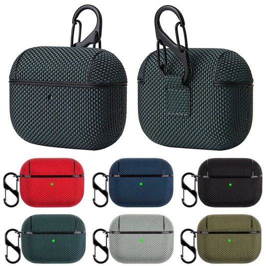 Textile Cloth Case for AirPods Pro 2 3 2 1 Anti-Fingerprint Protective Cover