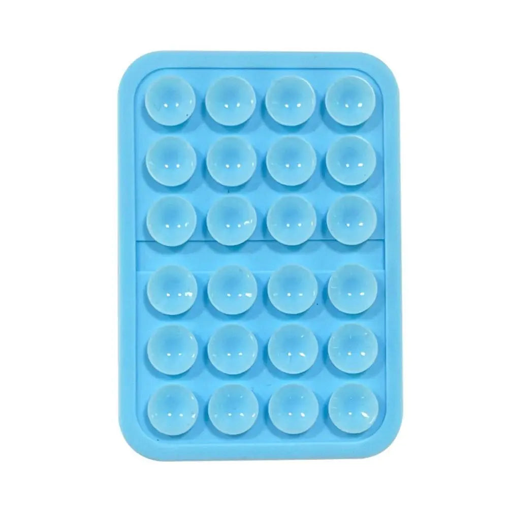 Silicone Suction Cup Phone Card Holder – Back Adhesive Wallet with Strong Grip
