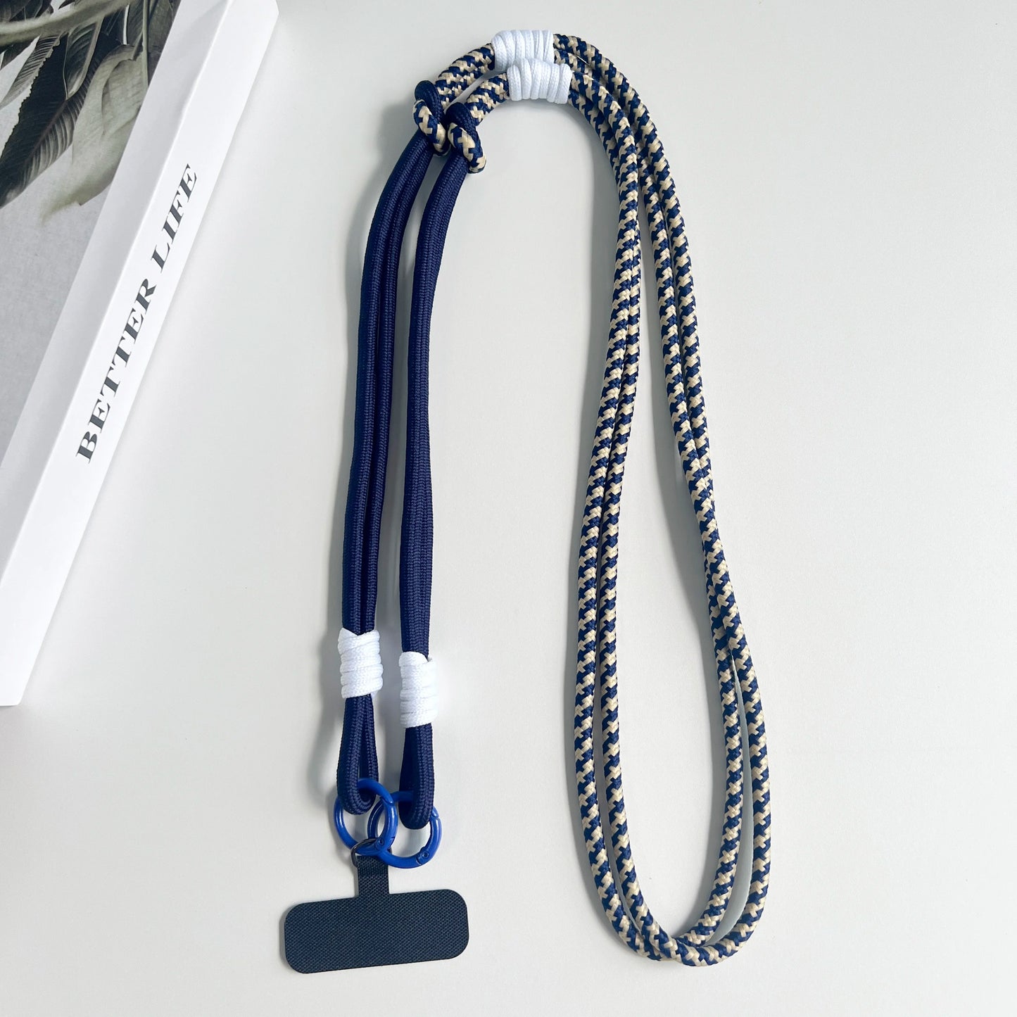 Personalized Double Color Universal Phone Lanyard Shoulder Strap Safety Rope