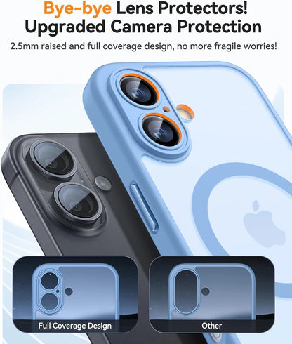 Magnetic Armor Shockproof Case for iPhone 16 15 Pro Max | MagSafe Compatible