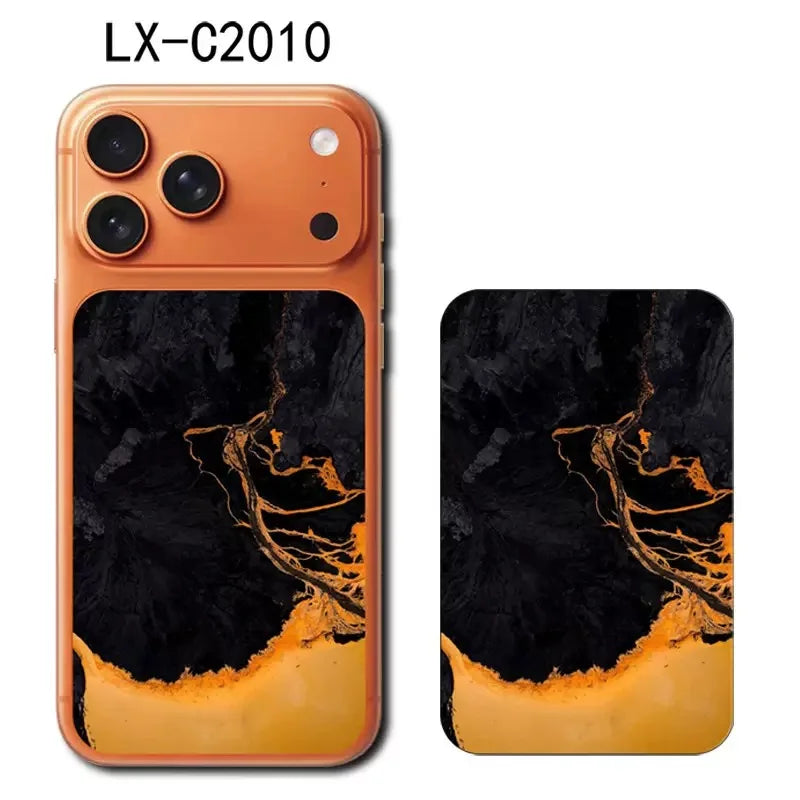 3D Colorful Half-Back Protective Decal Skin for iPhone 17 Pro / 17 Pro Max