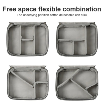 Waterproof Travel Cable Organizer Bag – USB Charger & Wire Storage Case