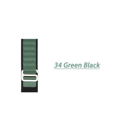 Alpine Nylon Strap for Apple Watch Ultra 2 Series 10–3 in 49–38mm Sizes