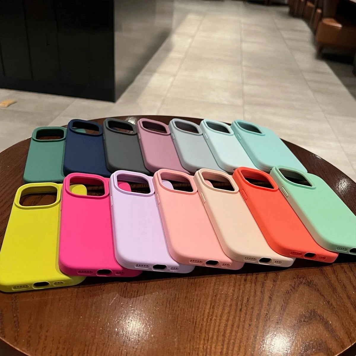Liquid Silicone Shockproof Case for iPhone 14/14 Pro Max – Soft Back Cover