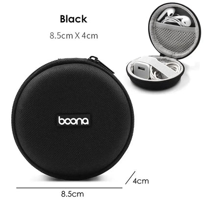 Mini Hard Shell Storage Case for Earphones, Chargers & USB Drives