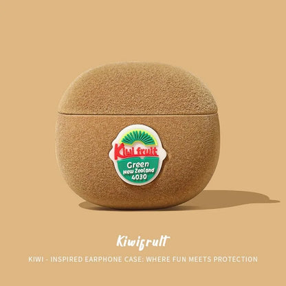 Kiwi Fruit Silicone Case for AirPods 1/2/3/4 Pro & Pro 2 Earphone Accessories