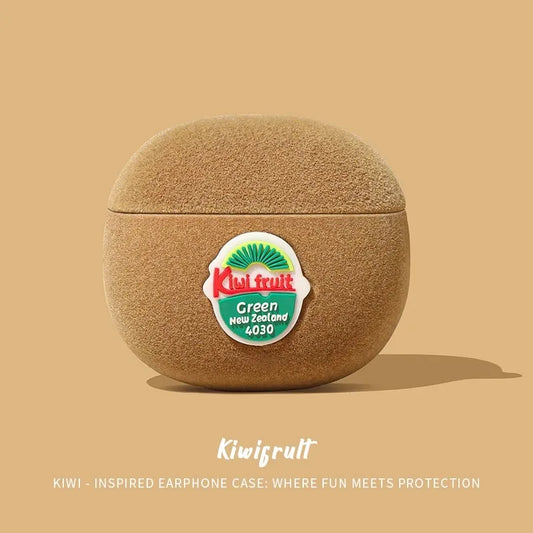 Kiwi Fruit Silicone Case for AirPods 1/2/3/4 Pro & Pro 2 Earphone Accessories