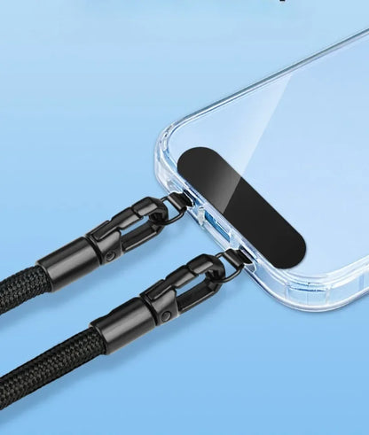 Lanyard Double Buckle Adjustable Wrist & Crossbody Strap for Phone, Keys, Mobile