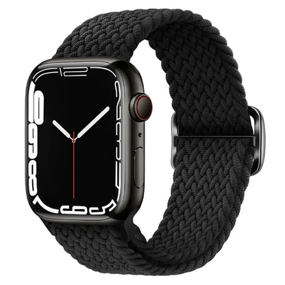 Elastic Braided Strap for Apple Watch Ultra 49mm and Series 9–SE, 45–38mm