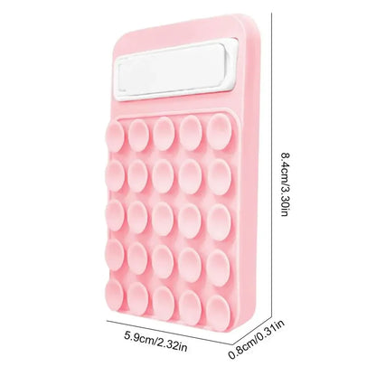 Silicone Suction Cup Phone Mount for MagSafe iPhone Strong Grip Hands-Free