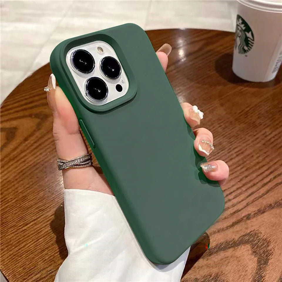 Liquid Silicone Shockproof Case for iPhone 14/14 Pro Max – Soft Back Cover