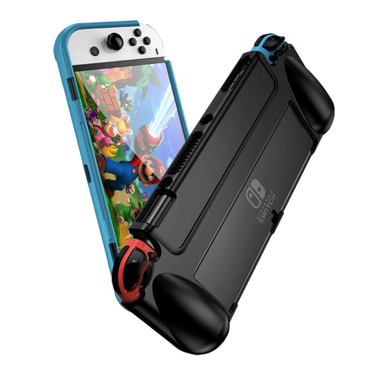 Shockproof TPU Case for Nintendo Switch OLED – Silicone Back Protective Shell