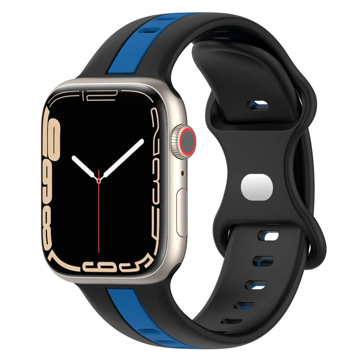 Loop Silicone Sport Band For Apple Watch Ultra 2 SE Series 9 8 7 6 5 4 3 2
