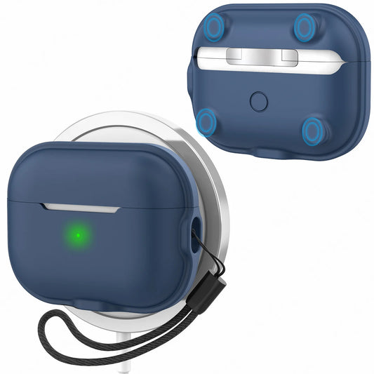 MagSafe Magnetic Soft Protective Cover for AirPods Pro 2 Charging Case
