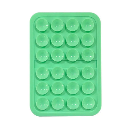 Silicone Suction Cup Phone Card Holder – Back Adhesive Wallet with Strong Grip