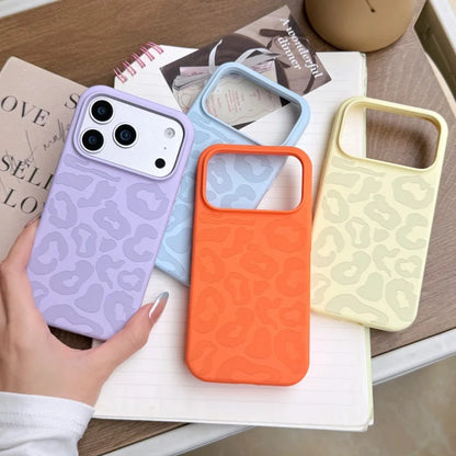 Candy Liquid Silicone Leopard Print Soft Case for iPhone 17 Air–11 Series