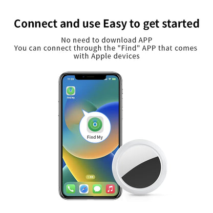 IPX5 Waterproof Bluetooth Tracker for Apple Find My | AirTag-Compatible