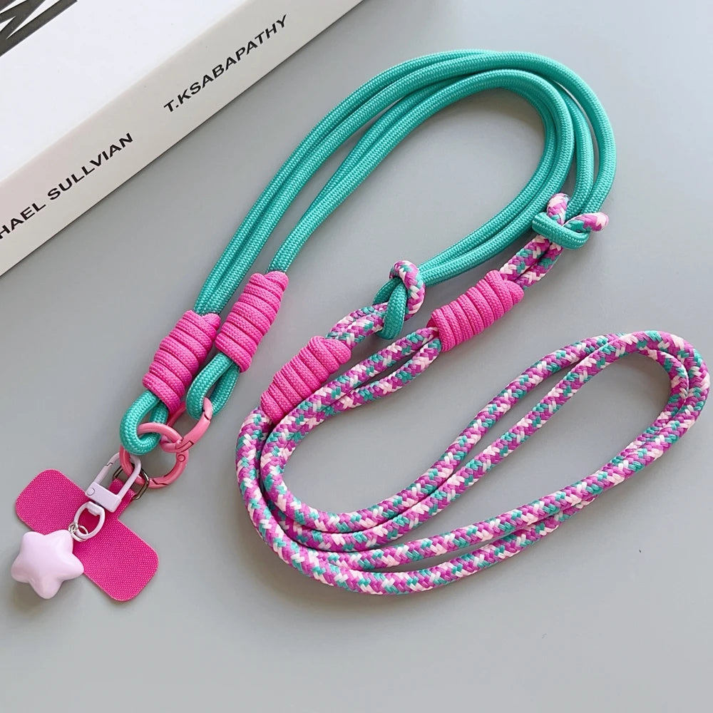Korea Mobile Phone Lanyard Crossbody – Multi-Function Outdoor Rope
