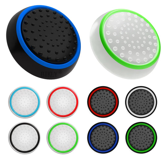 4PCS Luminous Joystick Thumb Grips for PS5/PS4/Xbox/Switch Pro Controllers