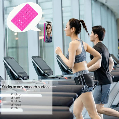 3Pcs Double-Sided Silicone Suction Cup Phone Stand for Hands-Free Selfies & Videos