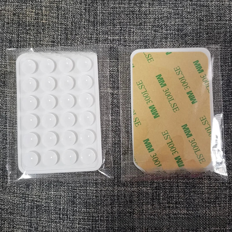 Silicone Suction Pad for Mobile Phone Fixture Adhesive Rubber Backed Sucker