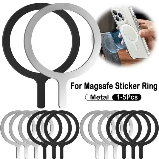 Universal Magnetic Adapter Ring Sticker for MagSafe Wireless Charging