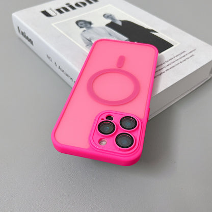 Magnetic Matte Armor Case for iPhone 16 Pro Max – Shockproof & MagSafe Ready