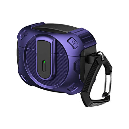 Security Lock Armor Case for AirPods Pro 2/1/2/3 with Wireless Charging