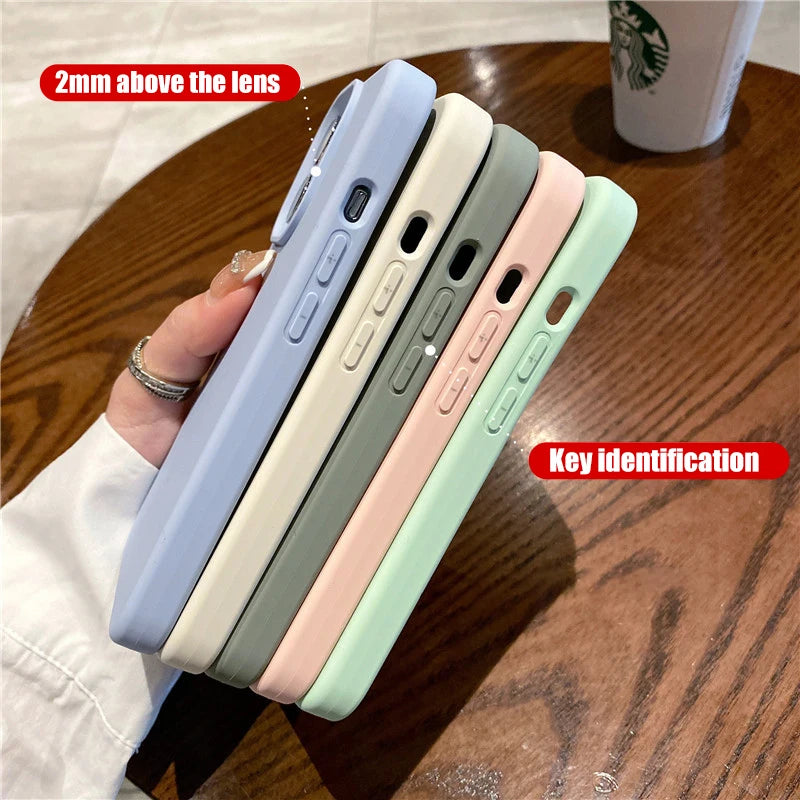 Liquid Silicone Shockproof Case for iPhone 14/14 Pro Max – Soft Back Cover
