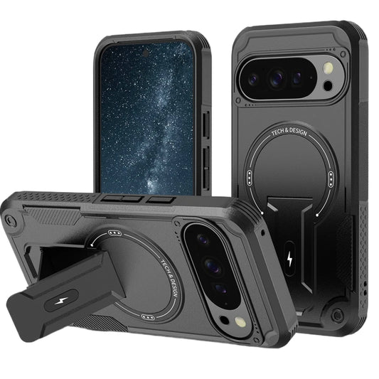 Rugged Stand Case for Google Pixel 10 Pro XL 9 9 Pro Heavy-Duty Protection