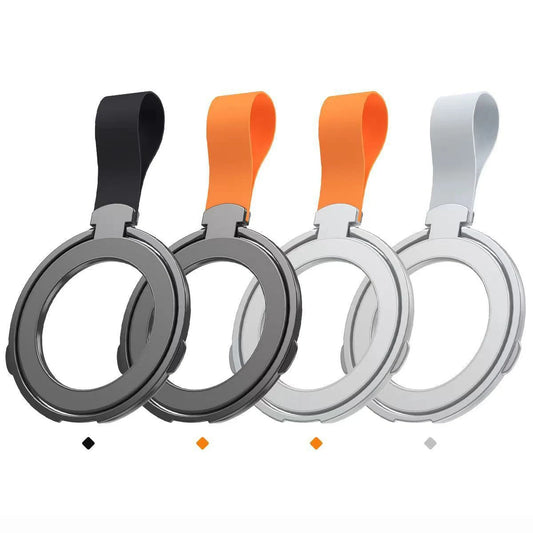 MagSafe 360° Rotating Foldable Metal Ring Holder with Strong Magnetic Grip
