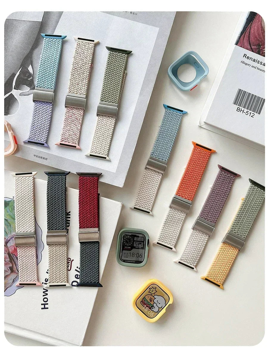 Candy Silicone Case + Strap for Apple Watch Ultra 2 & Series 10–5 SE