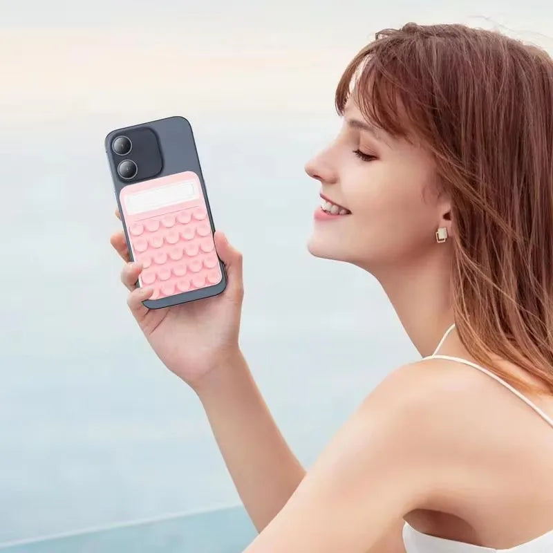 Silicone Suction Cup Phone Mount for MagSafe iPhone Strong Grip Hands-Free