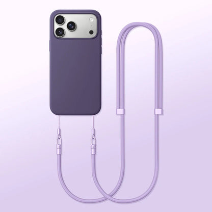 Crossbody Hanging Phone Case for iPhone 17 Pro Max with Adjustable Neck Rope
