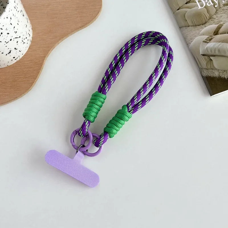 Twist Rope Phone Lanyard | Fashion Wrist Strap Anti-Loss Hanging Pendant