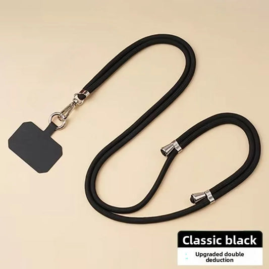Adjustable Universal Phone Lanyard Stretchy Neck Strap Detachable Crossbody Holder