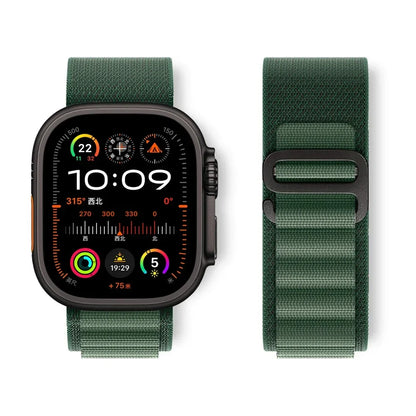 Alpine Nylon Strap for Apple Watch Ultra 2 Series 10–3 in 49–38mm Sizes